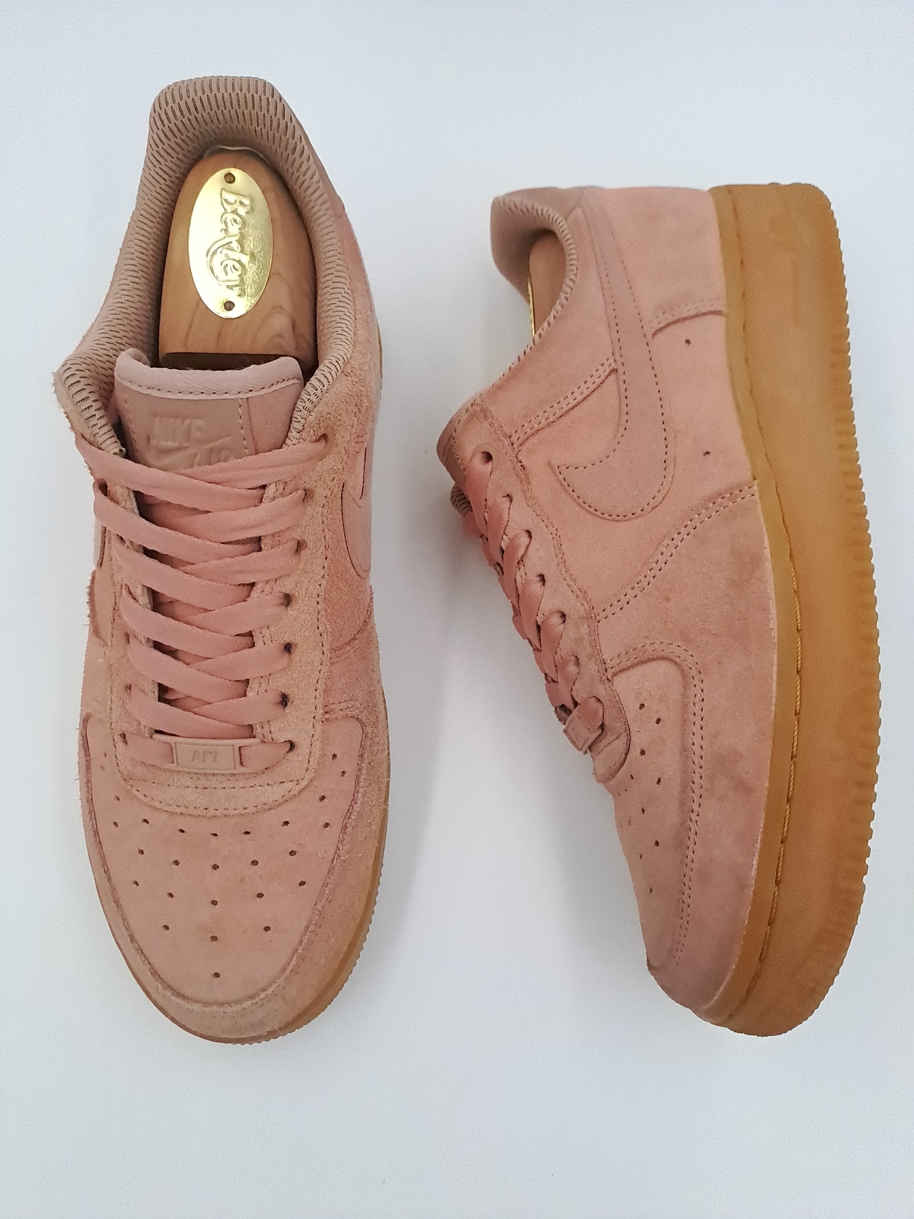 Nike Air Force 1 low Pink gum taille 40 EMBS.sneakers