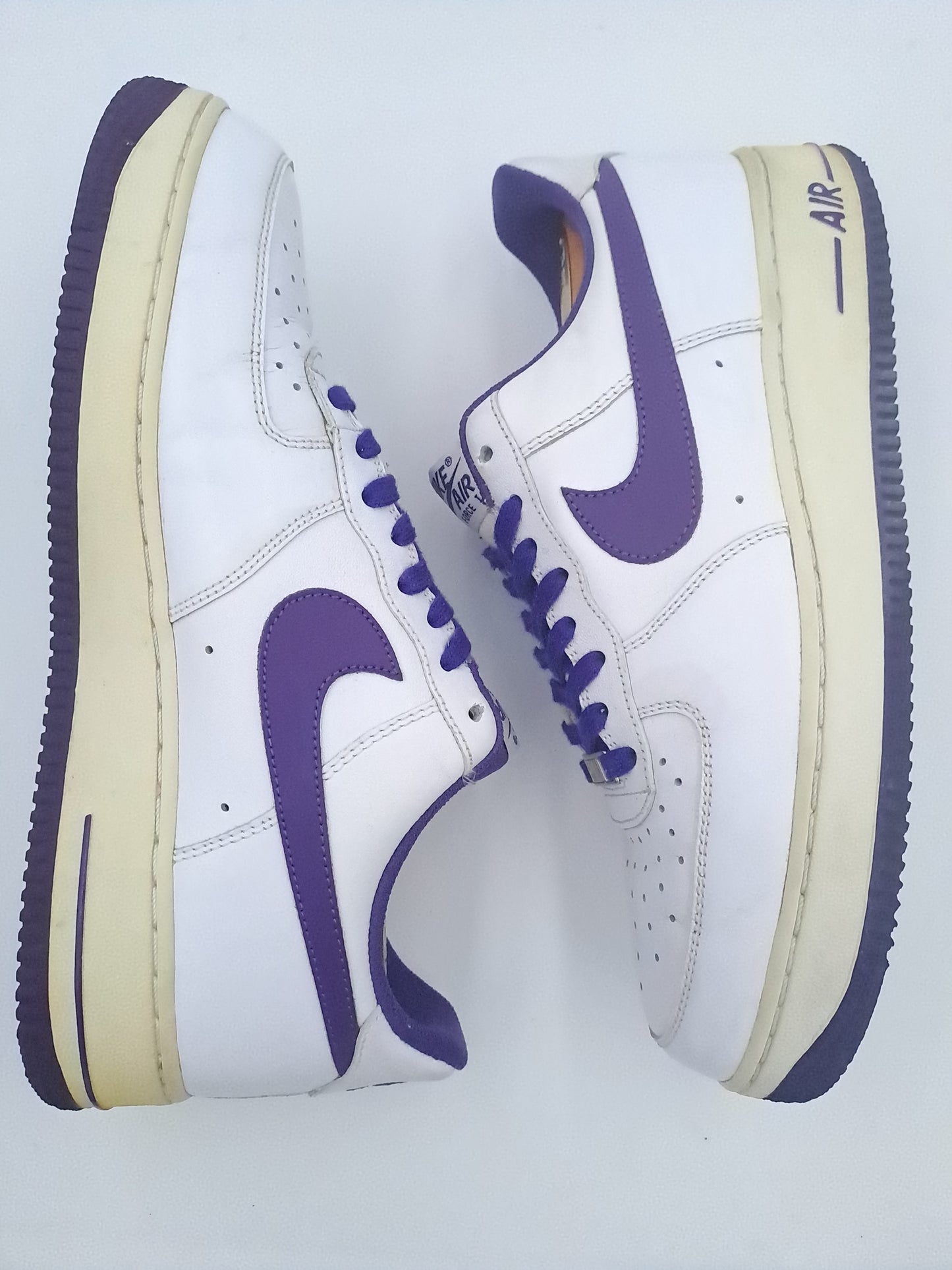 Nike Air Force 1 low white purple taille 43