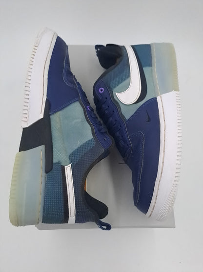 Nike air force 1 low react blue navy taille 41