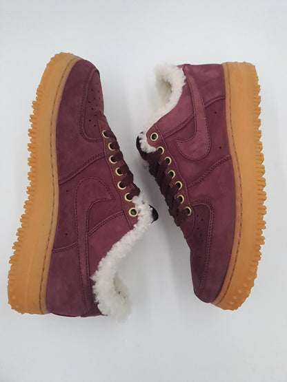 Nike Air Force 1 low Winter Burgundy Crush taille 40,5