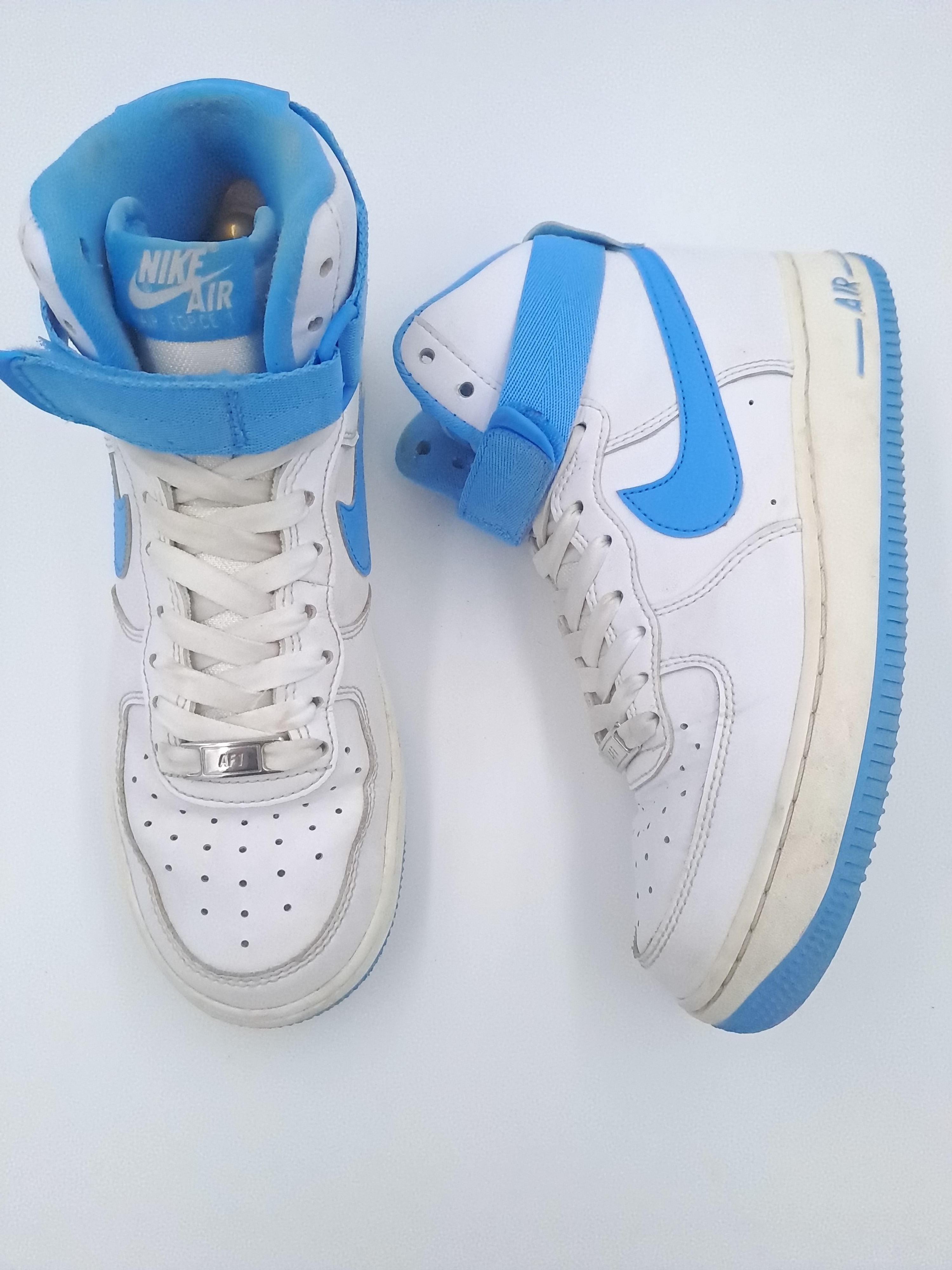 Nike air force high blau online