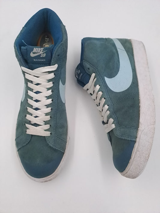 Nike blazer mid teal blue taille 42,5