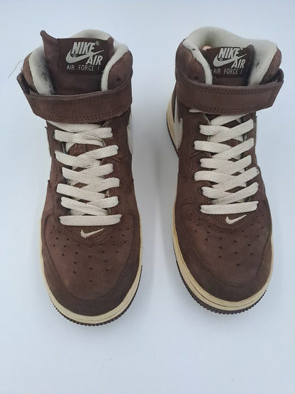 Nike Air Force 1 mid chocolate taille 38