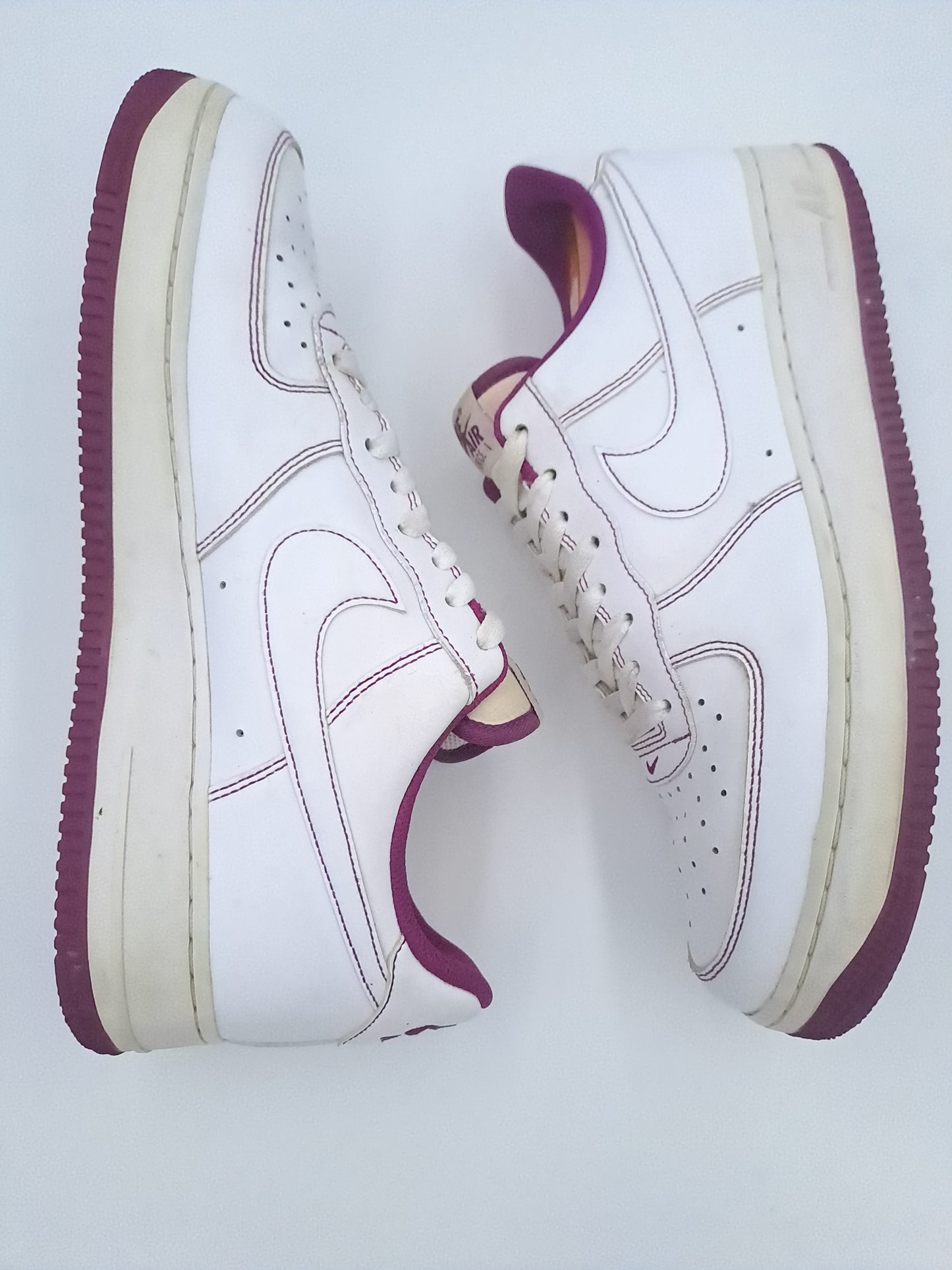 Nike air force 1 low white purple taille 45