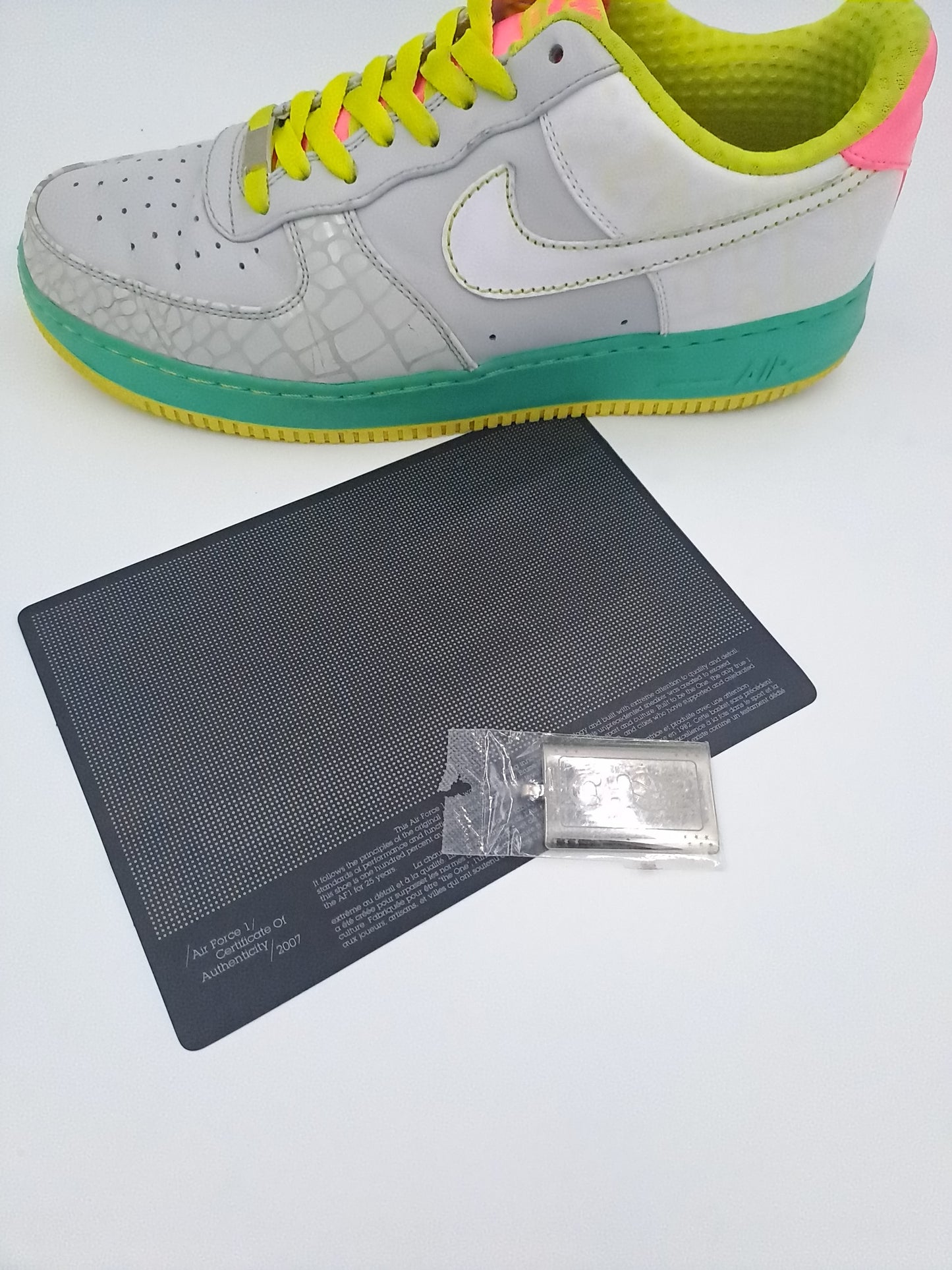 Nike Air Force 1 low Grey Azure taille 44,5