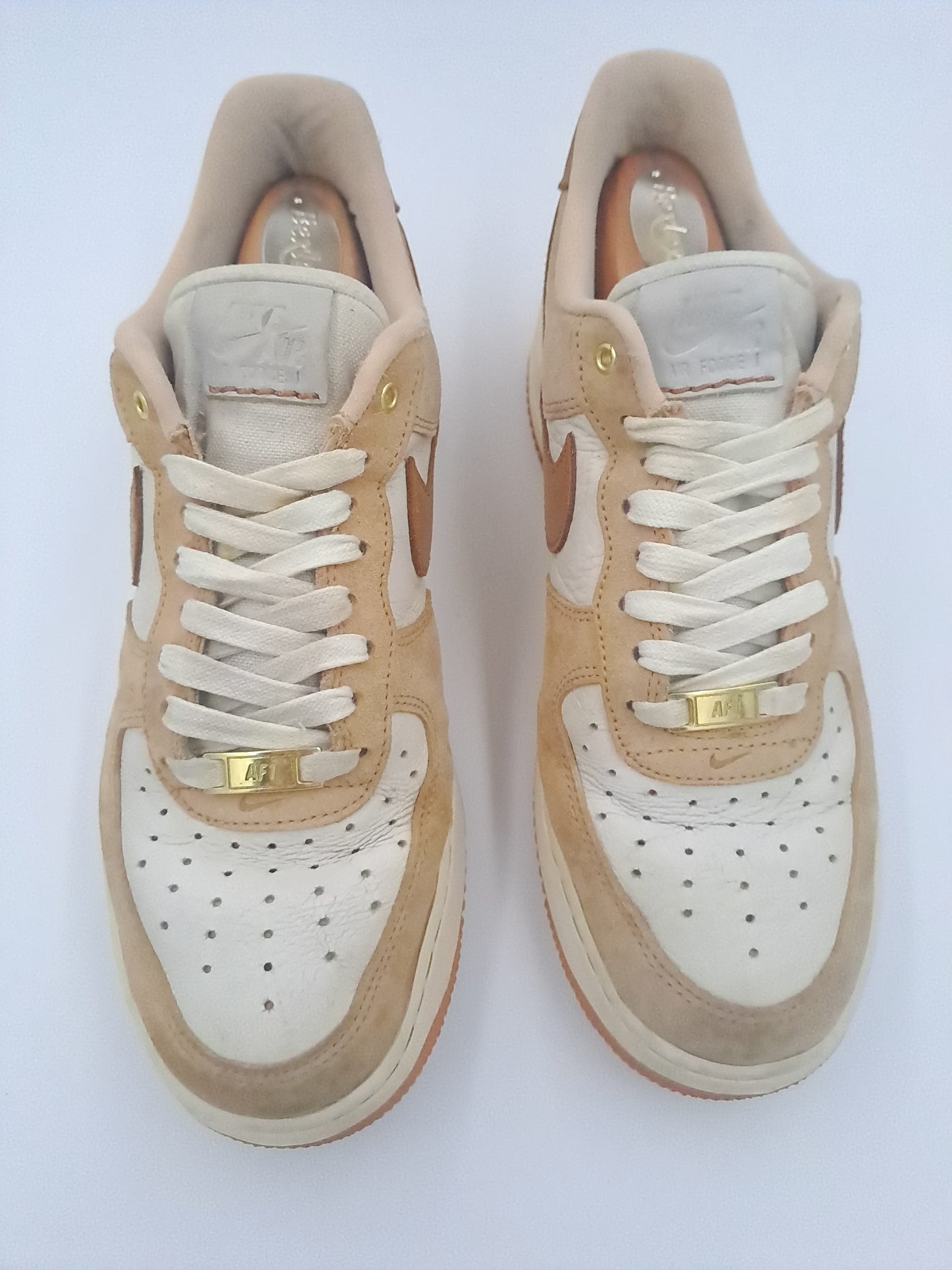 Nike air Force 1 low tan vacheta taille 42,5