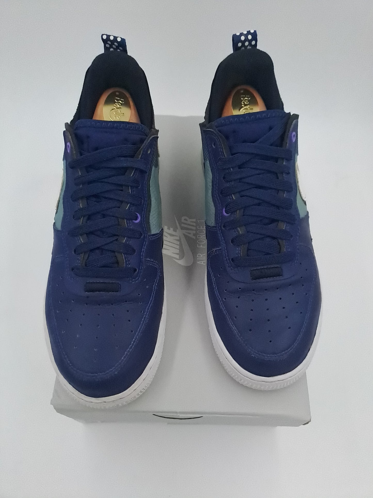 Nike air force 1 low react blue navy taille 41