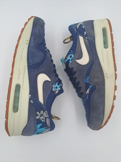 Nike Air Max 1 floral aloha navy blue taille 39