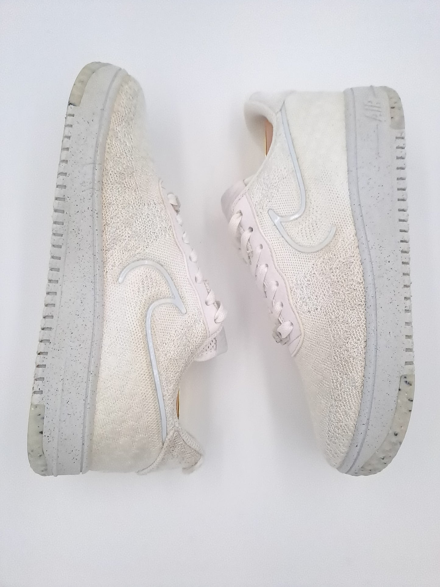 Nike Air force 1 low White flyknit taille 40