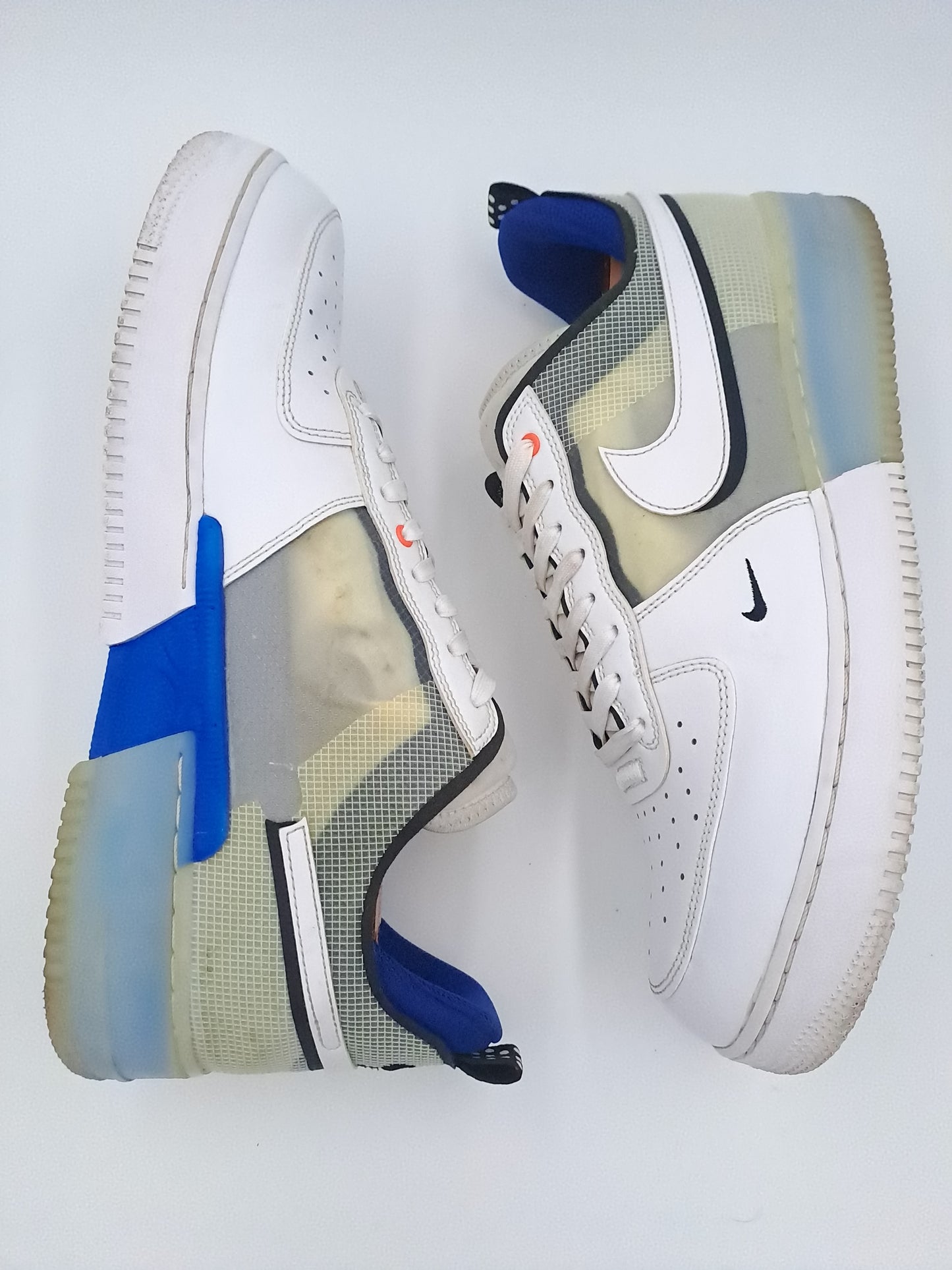 Nike Air Force 1 low react splite white photo blue taille 47