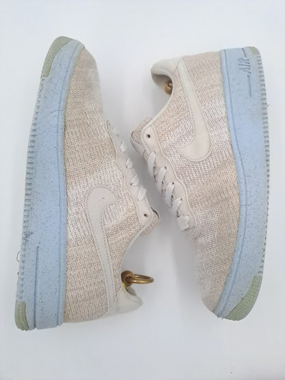 Nike Air Force 1 low Crater Flyknit photon dust taille 38,5