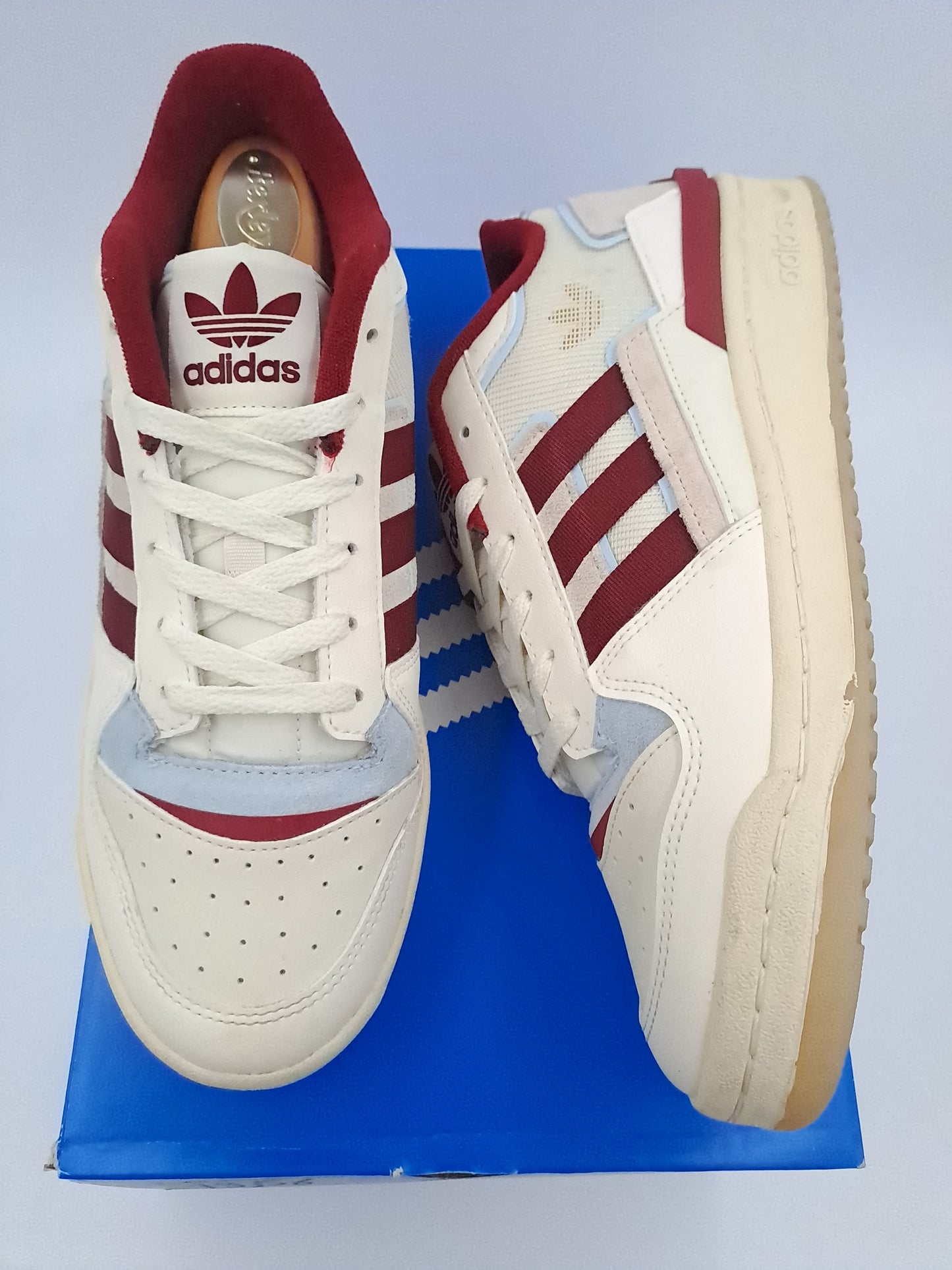 Adidas Forum low exhibit off white red taille 42