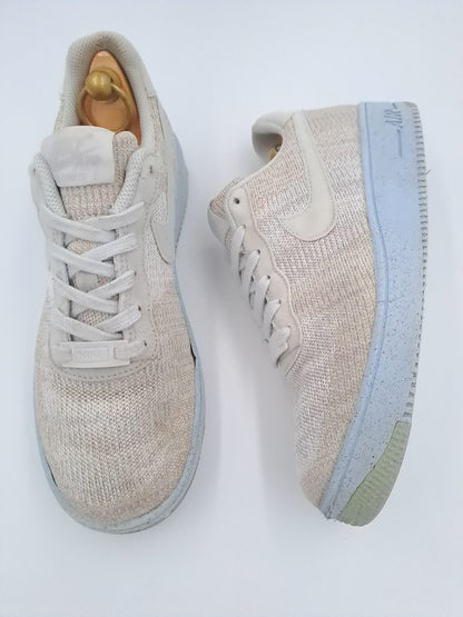 Nike Air Force 1 low Crater Flyknit photon dust taille 38,5