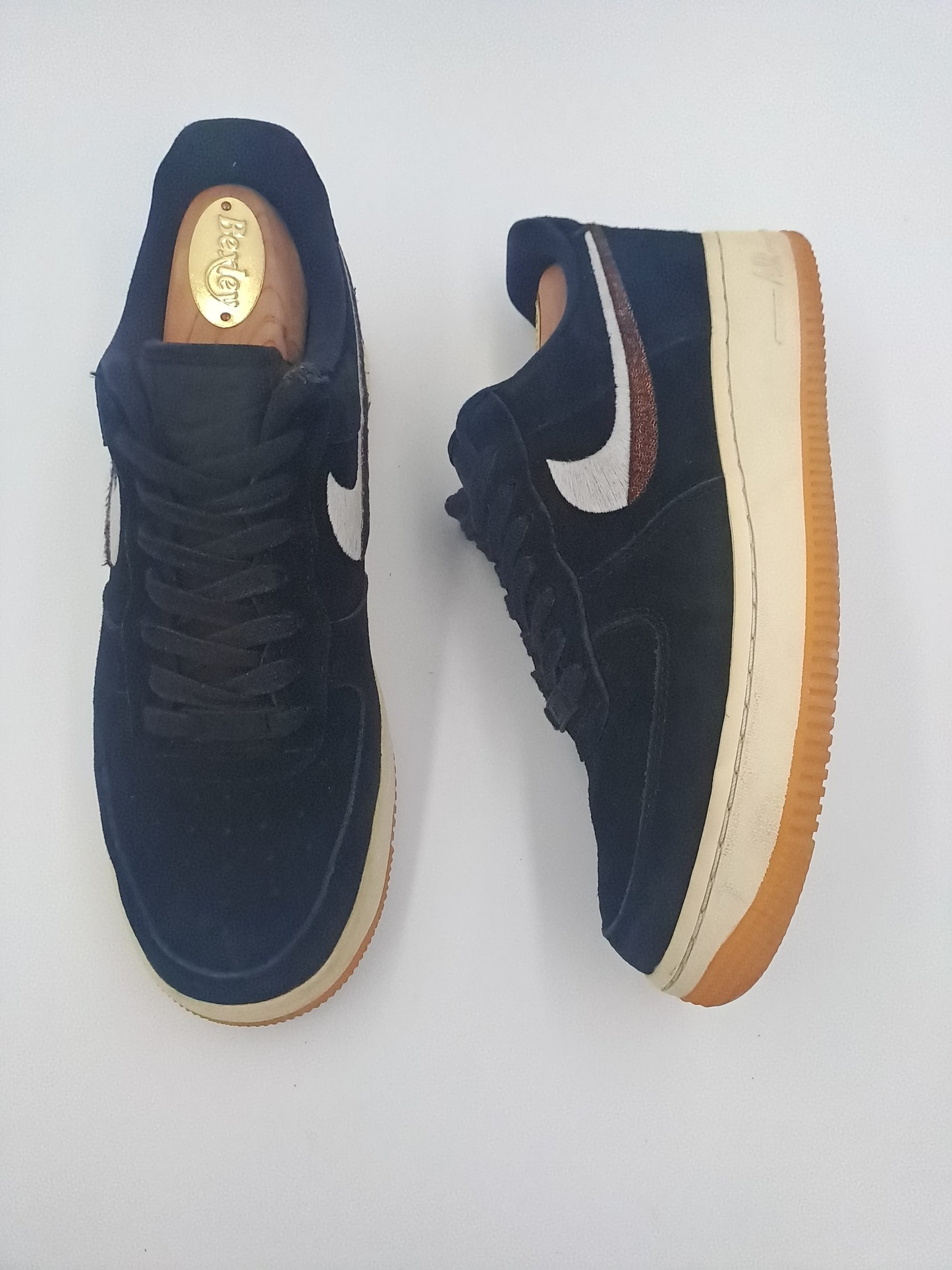 Nike Air Force 1 low luxe black gum taille 40