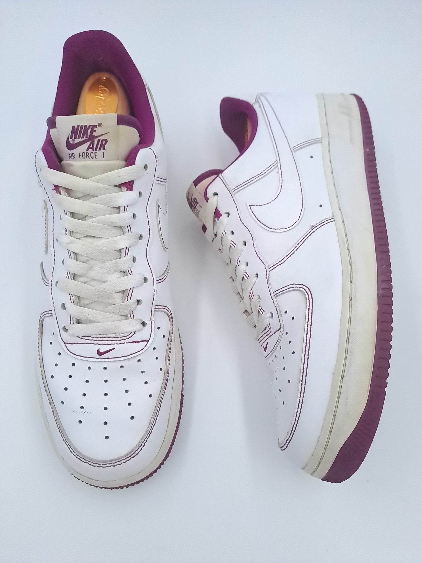 Nike air force 1 low white purple taille 45