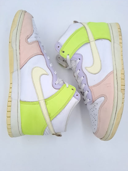 Nike dunk High lemon twist pastel taille 41