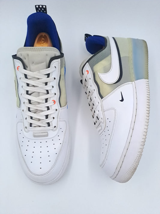 Nike Air Force 1 low react splite white photo blue taille 47