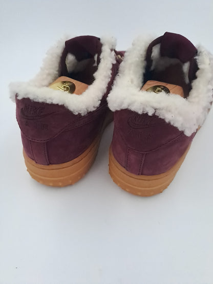 Nike Air Force 1 low Winter Burgundy Crush taille 40,5