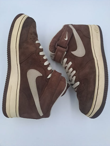 Nike Air Force 1 mid chocolate taille 38